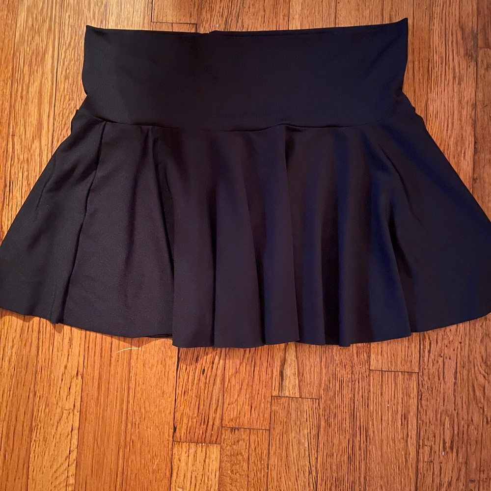 Short circle dance skirt